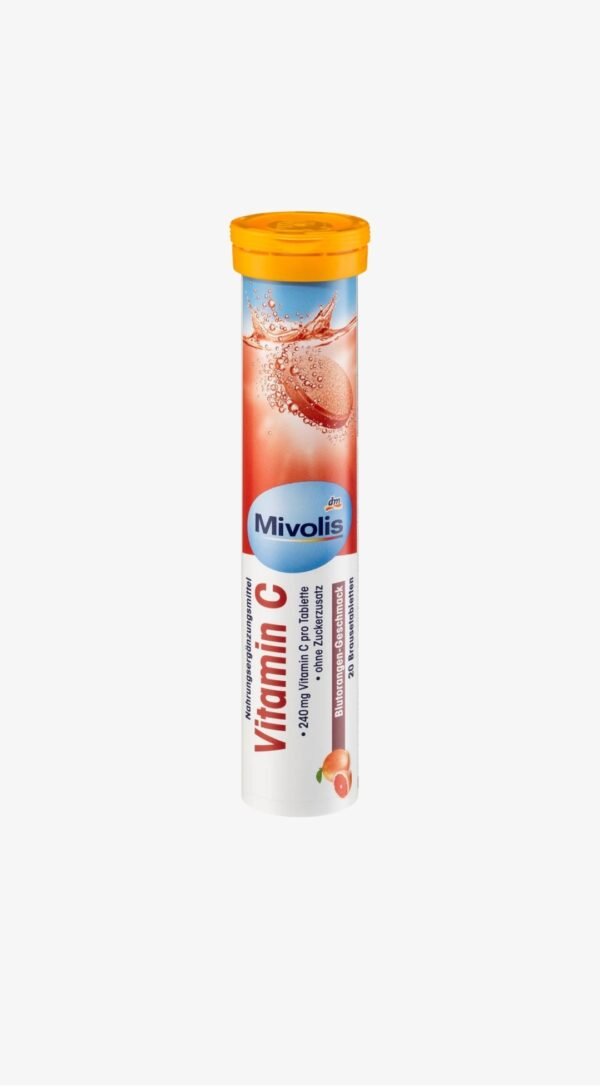 Mivolis Vitamine C - Comprimés Effervescents, 20 comprimés,