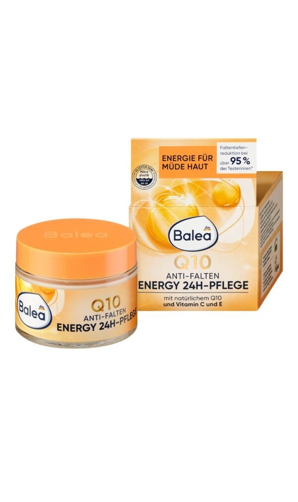 Crème Visage Q10 Anti-Rides Énergie 24H